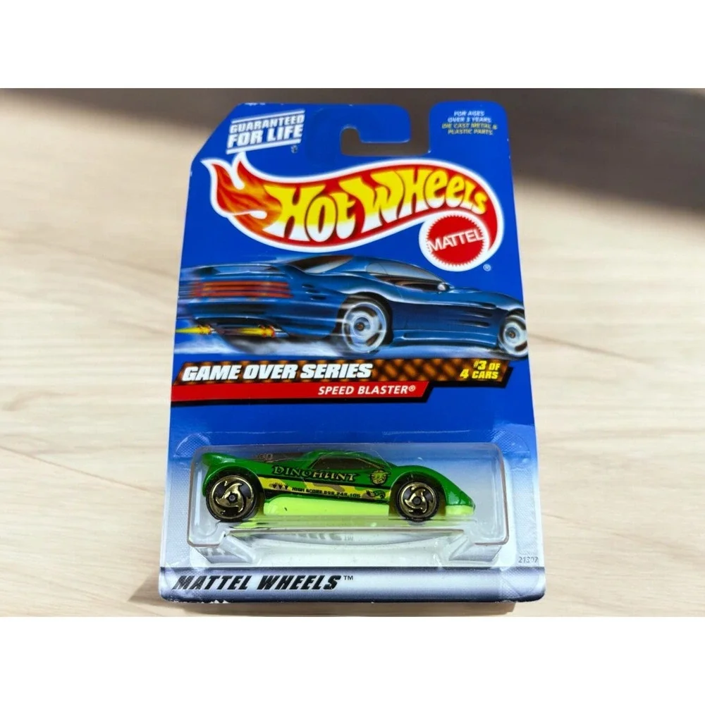Hot Wheels Speed Blaster Game Over Series #3 of 4 1998 Dino Hunt Mattel Diecast
